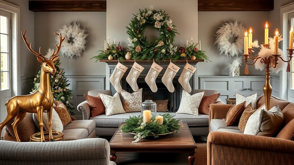 anthropologie inspired christmas decor