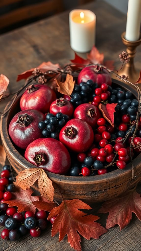 autumn fruit decor ideas