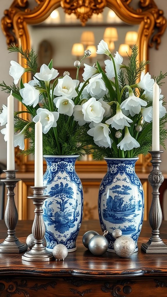 blue and white ceramics