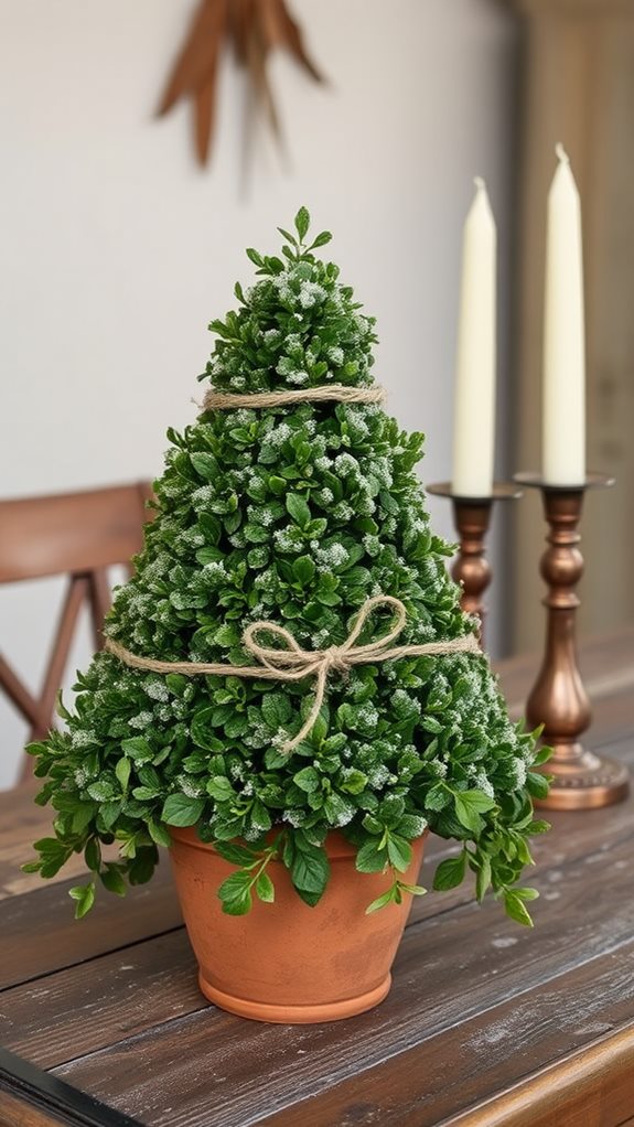 charming greenery decorative accents