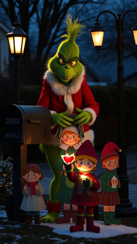 children display caroling joy