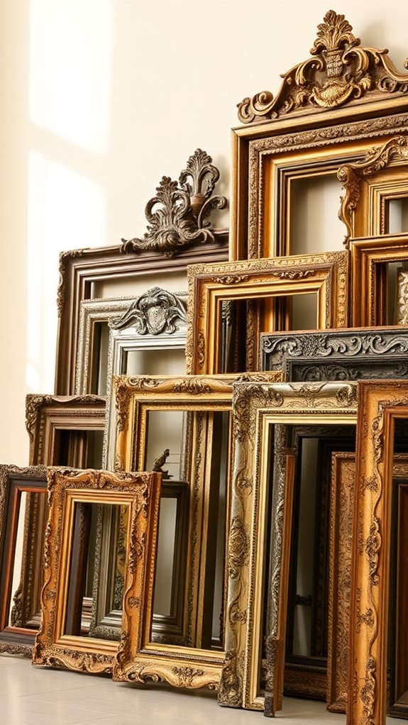 classic decorative frame assortment