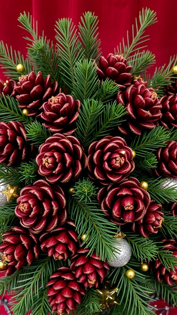 decorative pinecone designs