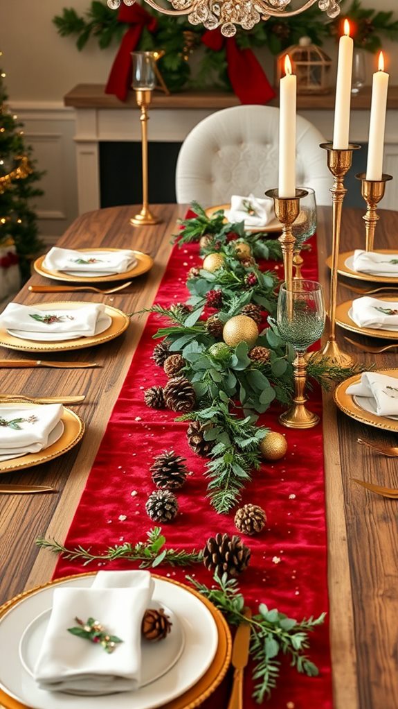 decorative seasonal table runners