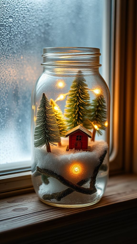 decorative winter themed keepsakes