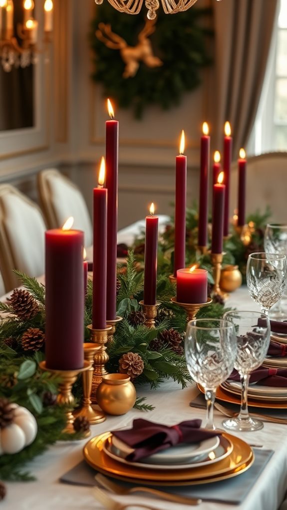 elegant candle display ideas