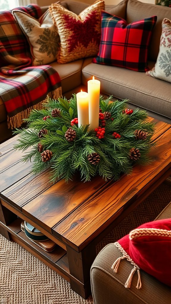 festive decorative table arrangements