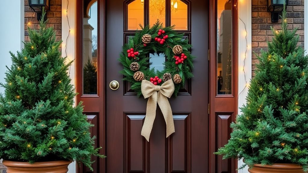 festive door decoration ideas