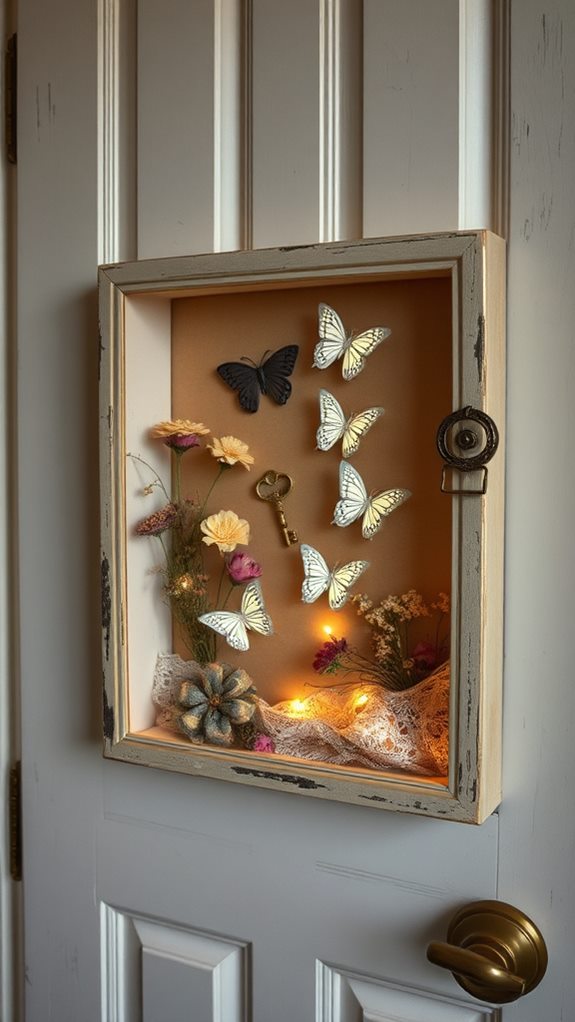 framed artistic object showcase