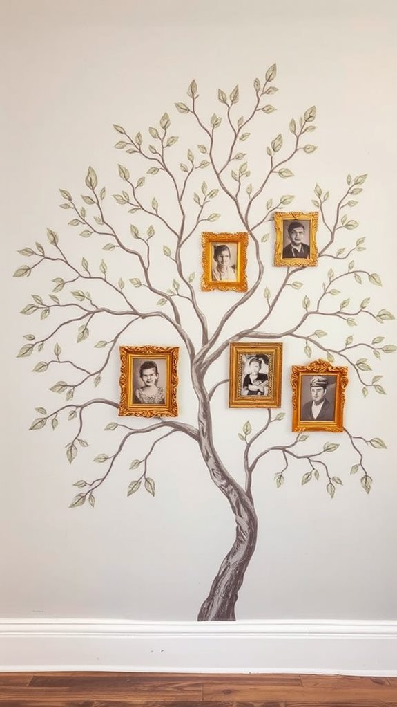 genealogy wall art design