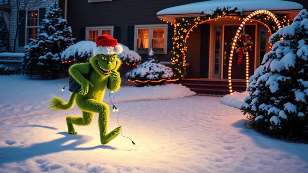 grinch themed yard decorations ideas