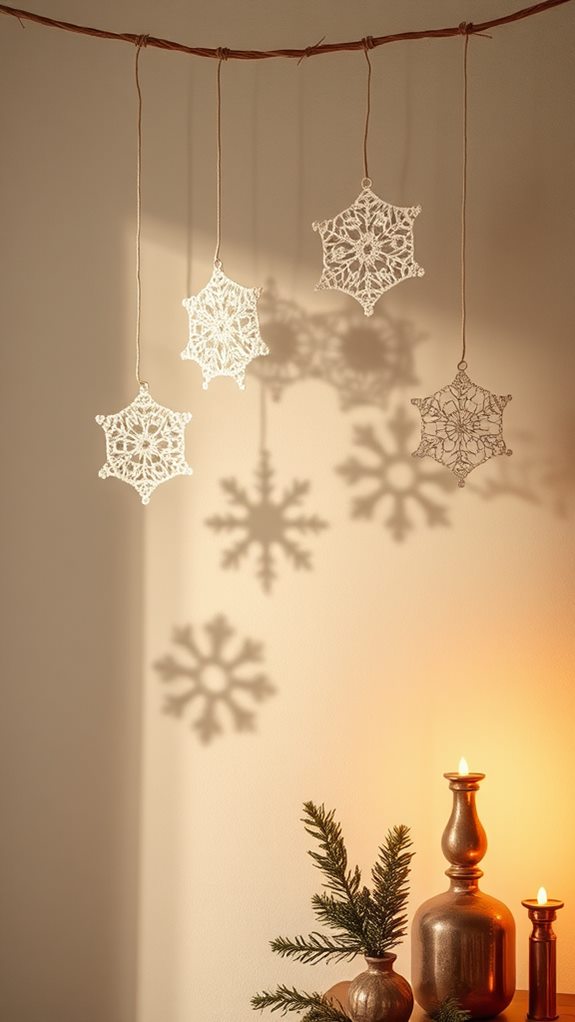 handmade winter decor items