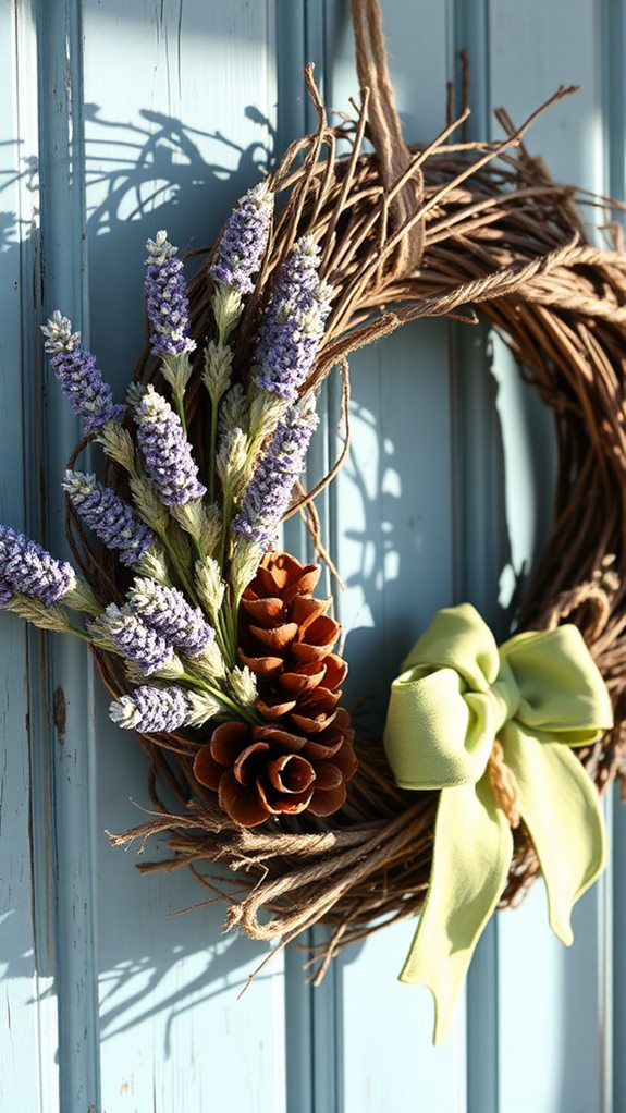 natural rustic pine decor