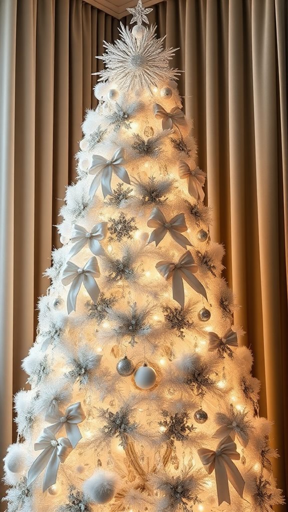 ornate crystal decorative trees