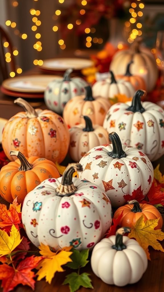 playful autumn pumpkin decorations