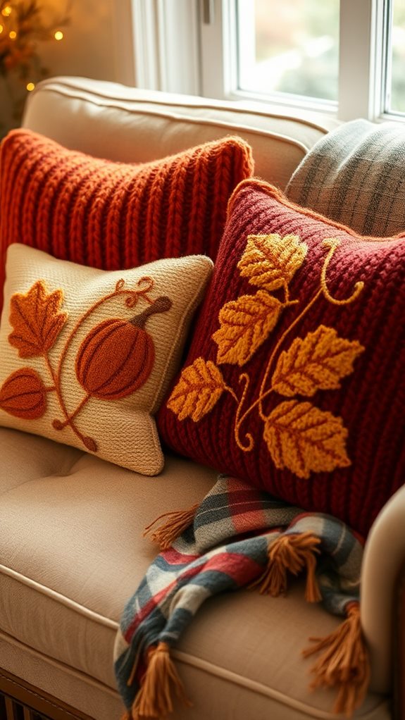 seasonal decorative cushion set