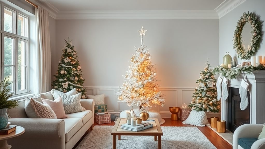 soft pastel christmas decor