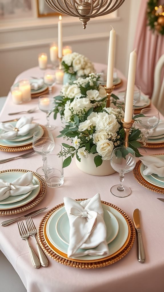 stylish dining table decor