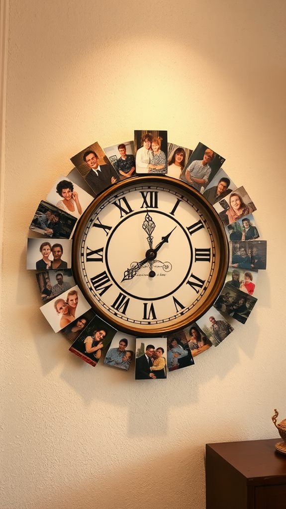 unique memory wall clock