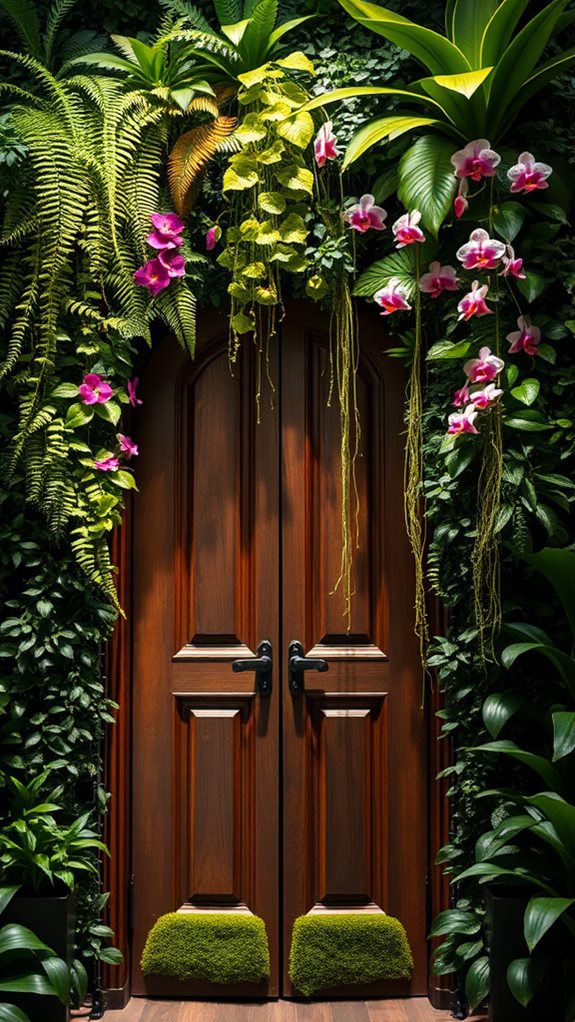 vertical garden installation