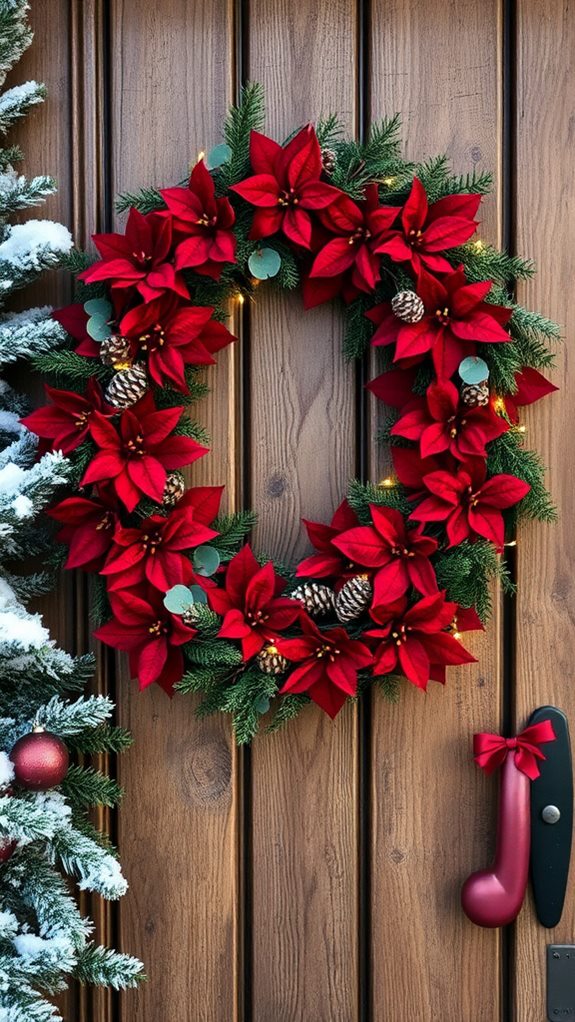 vibrant seasonal flower display