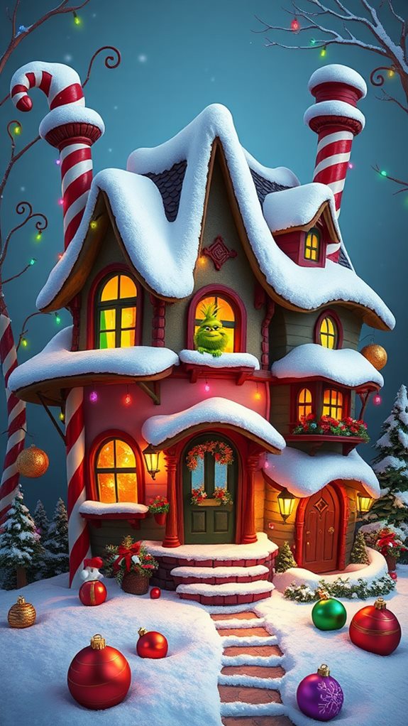 whoville holiday decorations showcase