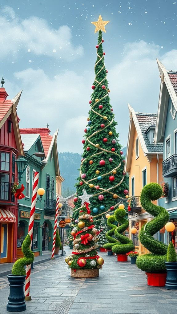 whoville town square celebration