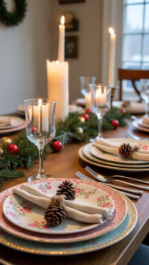 25. Use Fun Holiday-Themed Plates and Utensils