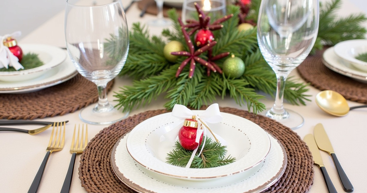 30 Creative Christmas Table Settings to Dazzle Your Guests