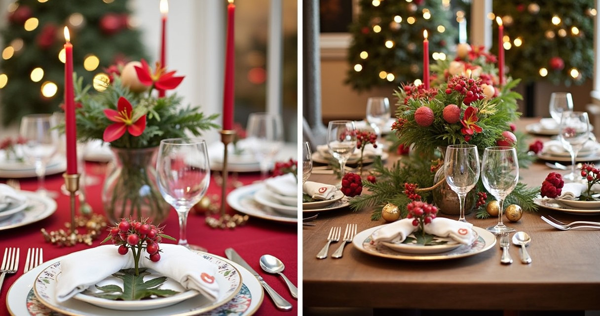 30 Magical Christmas Table Setting Ideas to Wow Your Guests