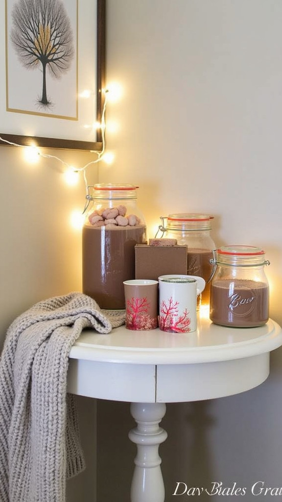 9. Create a Warm Beverage Station