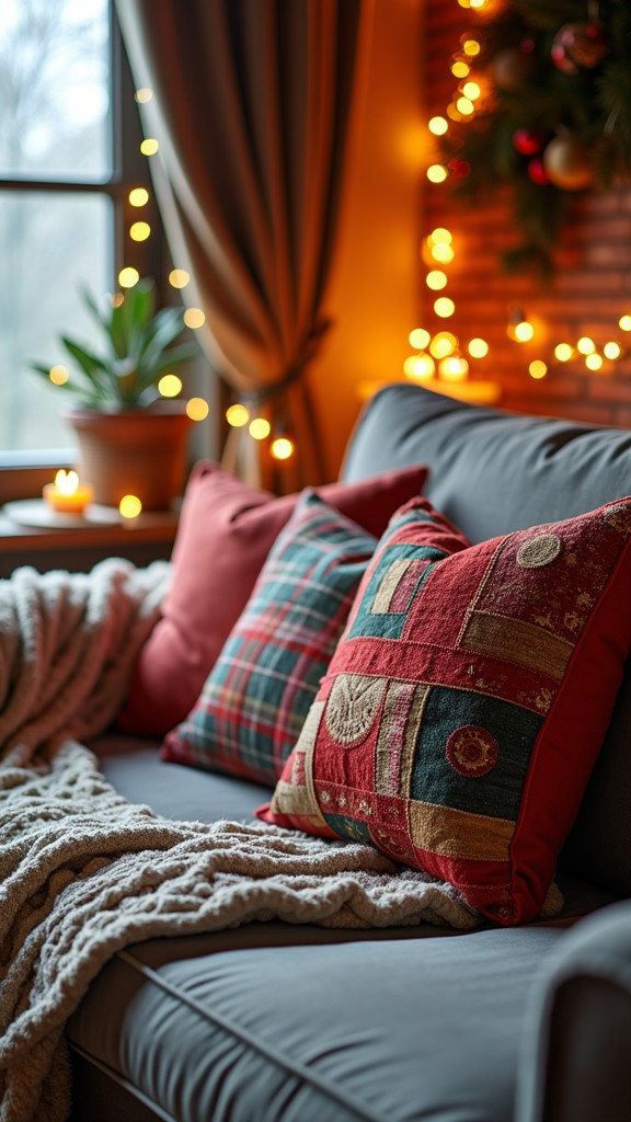 Add a Cozy Throw Pillow