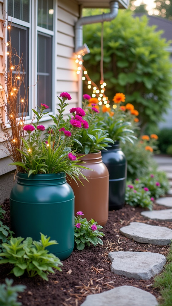 Collect Rainwater with DIY Rain Barrels