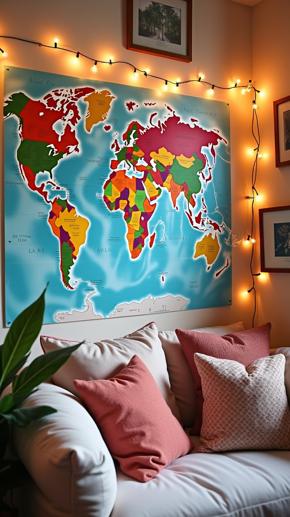 Create a Travel-Inspired Wall