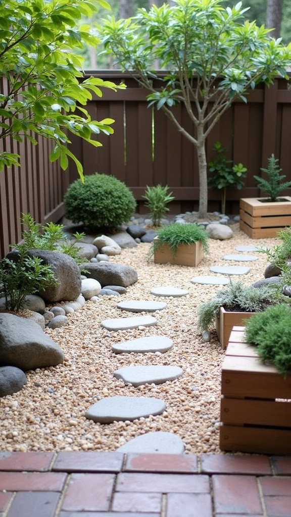 Create a Zen Garden with Gravel and Rocks