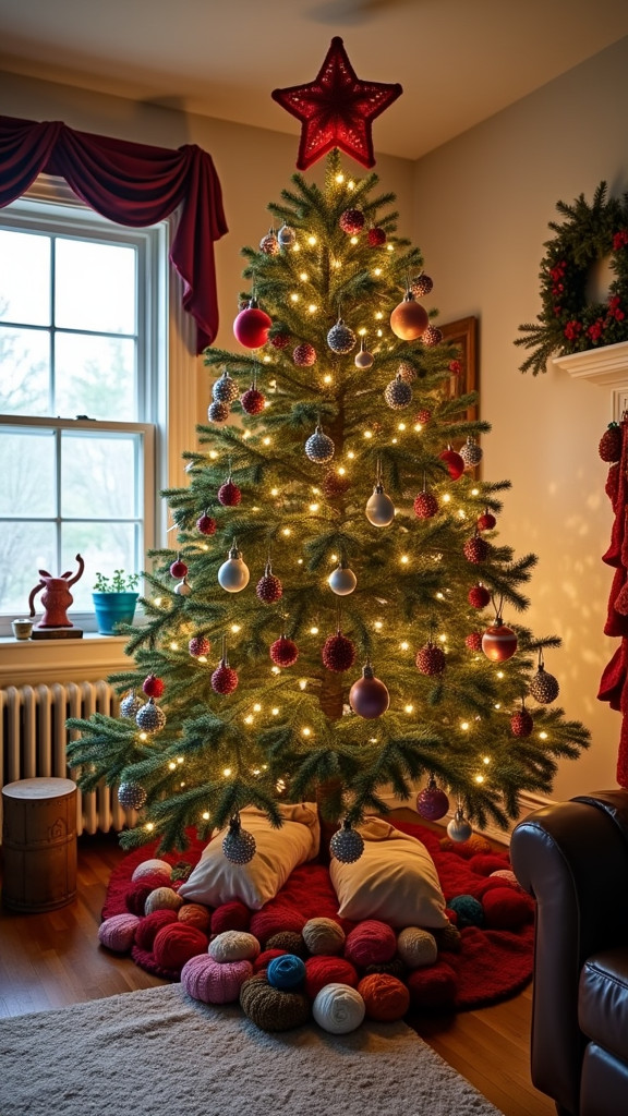 Cute Crochet Christmas Tree Toppers