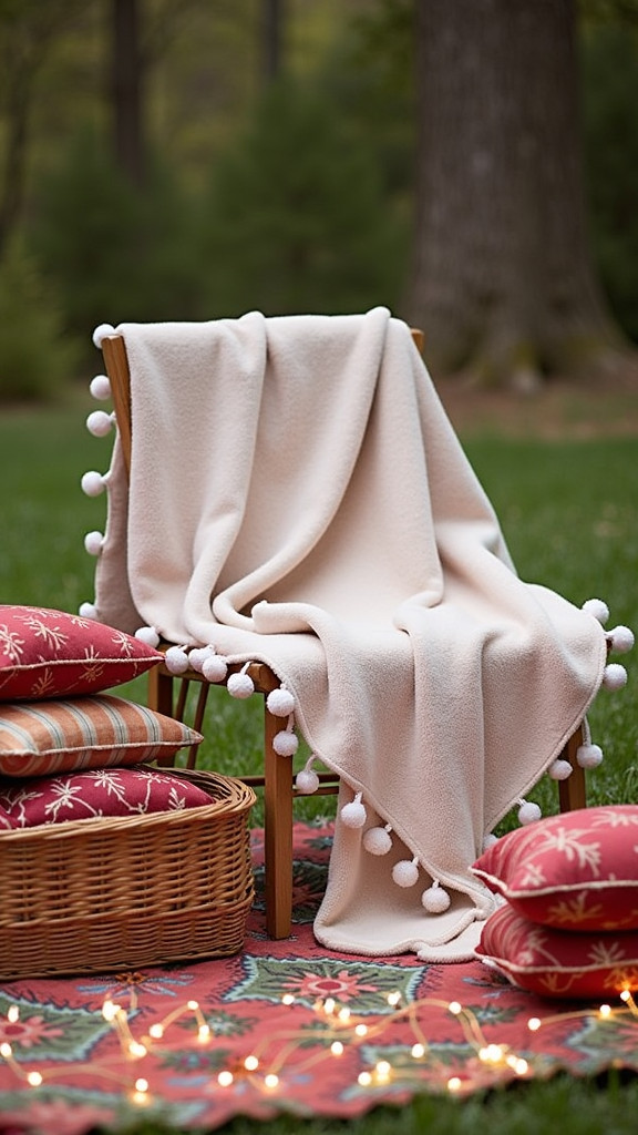 Include a Portable Blanket for Outdoors