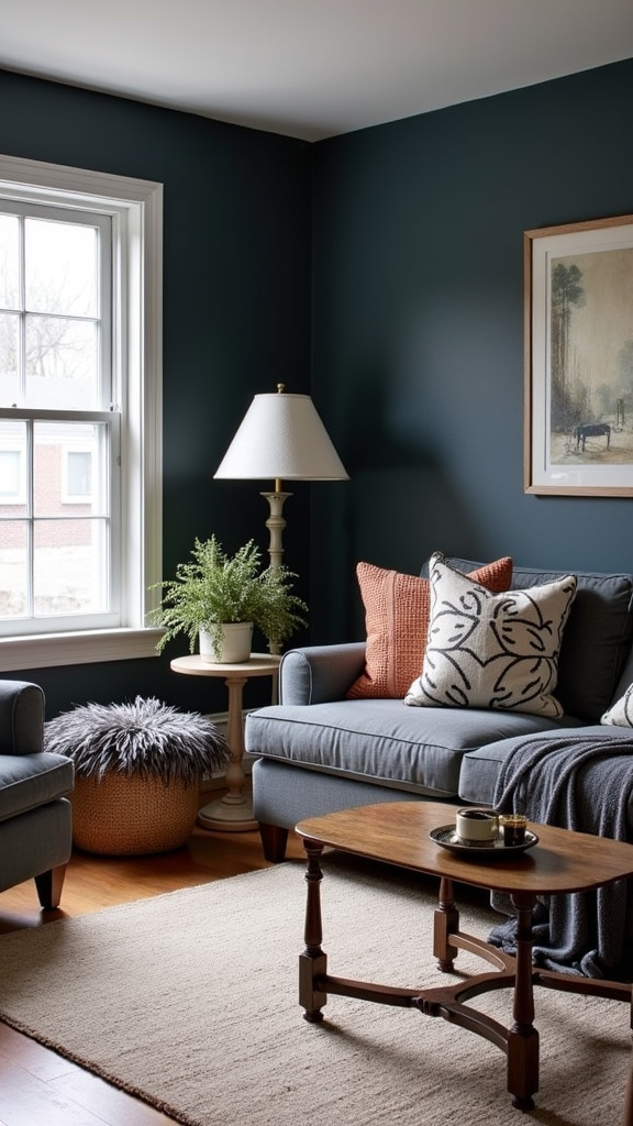Incorporate Dark Colors for Dramatic Effect