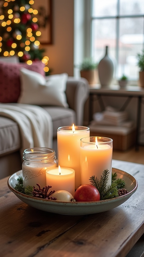 Incorporate Scented Candles for a Relaxing Ambience