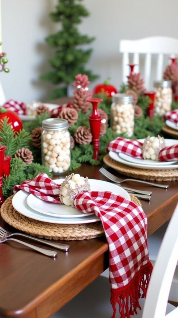 Themed Place Settings Inspired by Christmas Movies