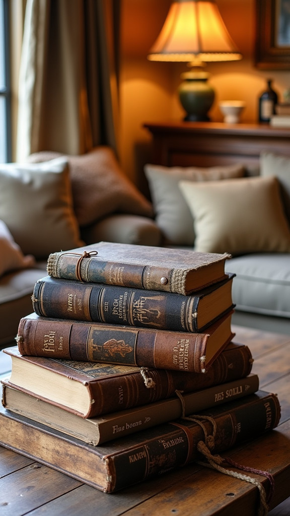 25. Incorporate Vintage Western Books