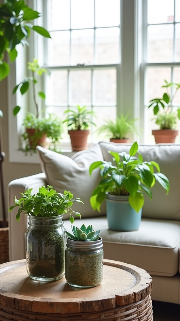 Add a Touch of Green with Potted Plants