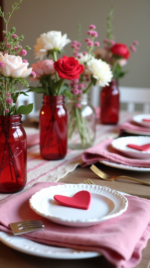 Choose a Color Palette: Reds, Pinks, and Whites