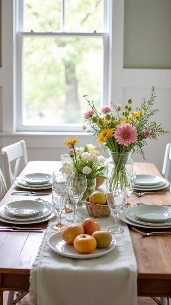 Choose a Light and Airy Tablecloth