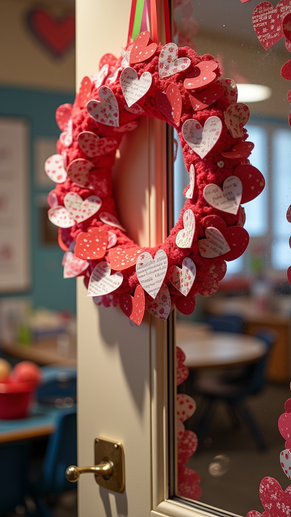 Craft a Wreath with Valentine's Themes