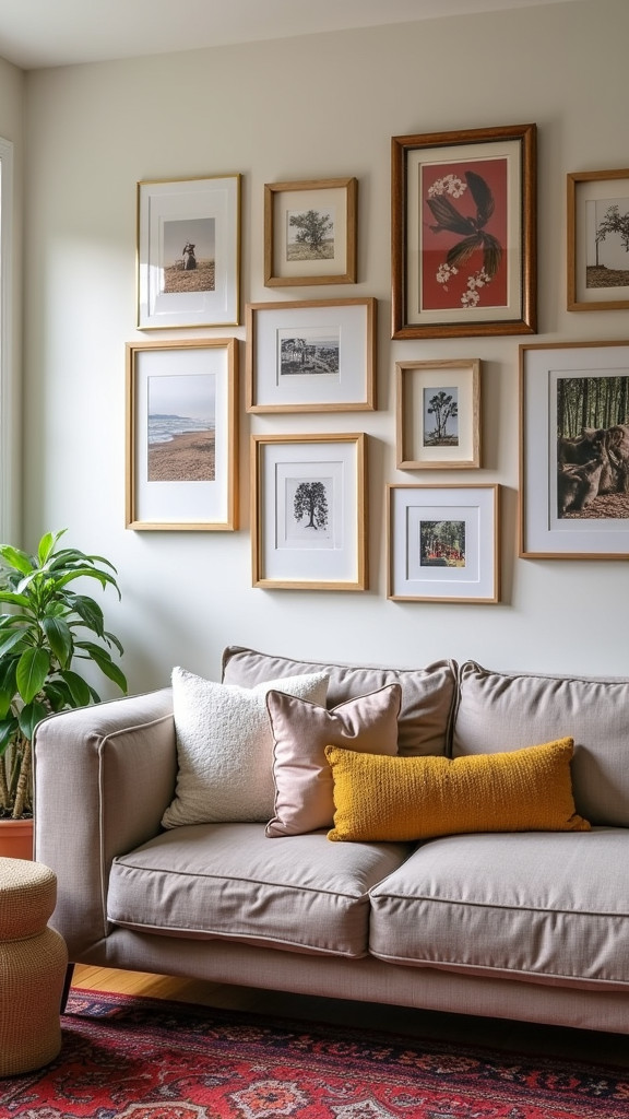 Create a Gallery Wall with Peel-and-Stick Options