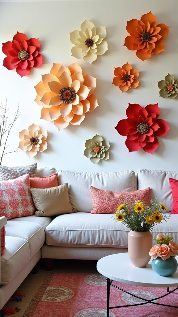 Experiment with Large-Scale Floral Designs