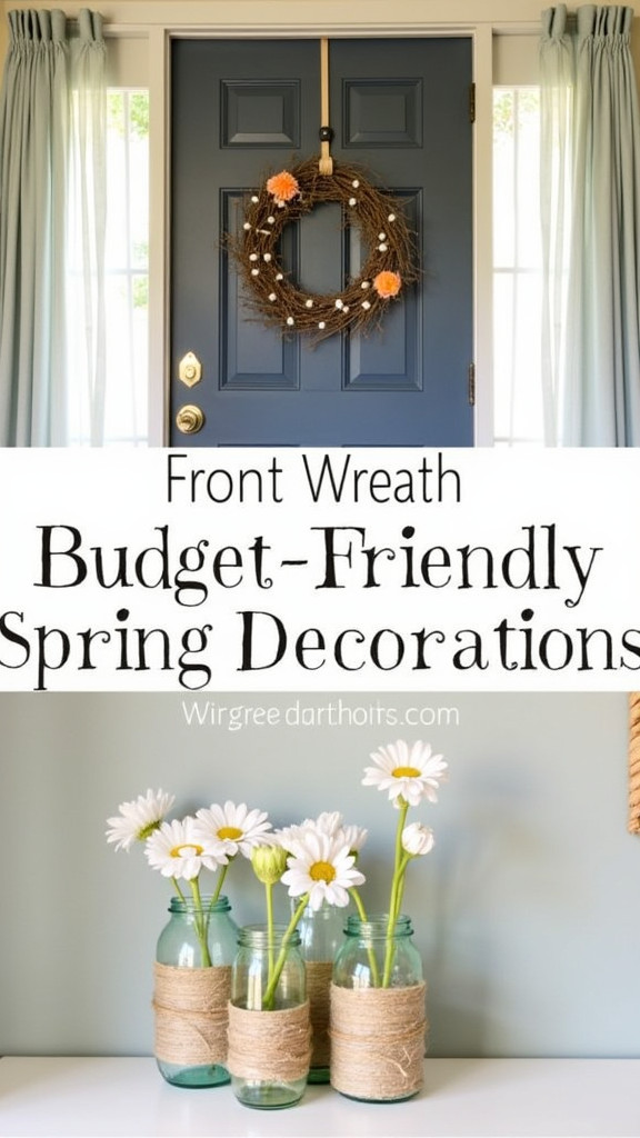 Hang Up Seasonal Wreaths on Your Front Door