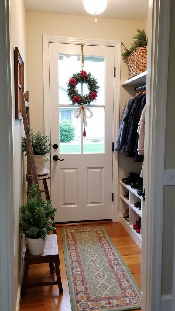 Include a Step Stool for High Shelves