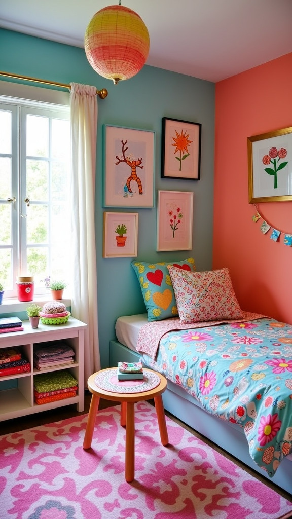 Incorporate Funky Patterns for Kids' Rooms